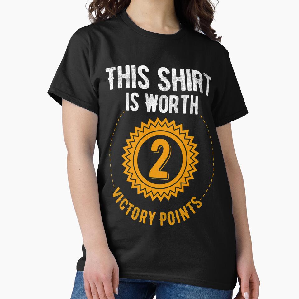 This Shirt Is Worth 2 Victory Points - (Dark) by albaneazedor Hoodie, Sweatshirt | BlankRebels.com (Image 2)