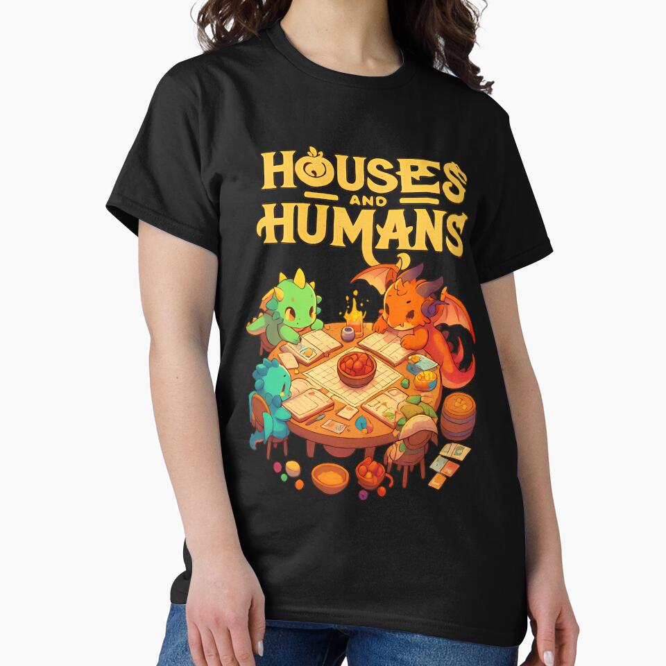 Gaming Houses Humans D And D by arielfrench240 T-Shirts, Hoodie, Sweatshirt | BlankRebels.com (Image 2)