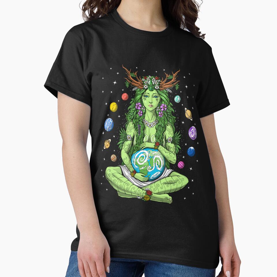 Mother Earth Gaia by underheaven T-Shirts, Hoodie, Sweatshirt | BlankRebels.com (Image 2)