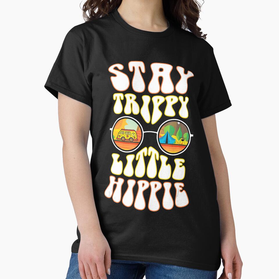 Stay Trippy Little Hippie Gifts for Hippie by AntonetteSimo T-Shirts, Hoodie, Sweatshirt | BlankRebels.com (Image 2)