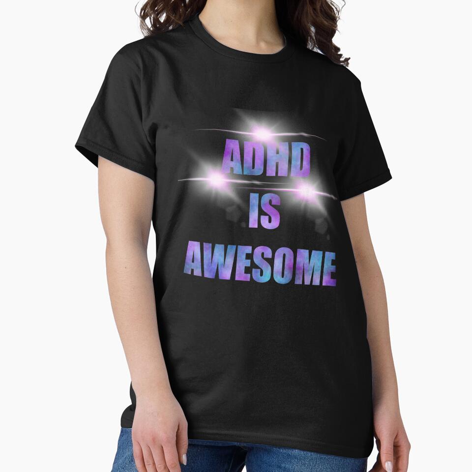 ADHD IS AWESOME ILLUMINATED by Imemewell T-Shirts, Hoodie, Sweatshirt | BlankRebels.com (Image 2)