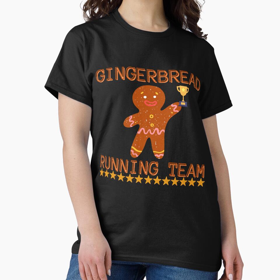 Gingerbread Running Team by Vibing-Right T-Shirts, Hoodie, Sweatshirt | BlankRebels.com (Image 2)