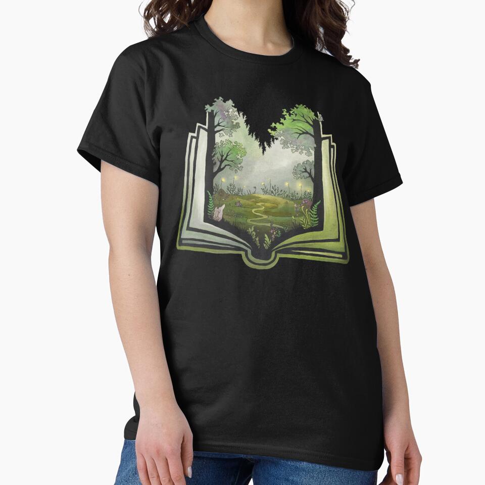 Book Aesthetic Green by AnstuStyles T-Shirts, Hoodie, Sweatshirt | BlankRebels.com (Image 2)