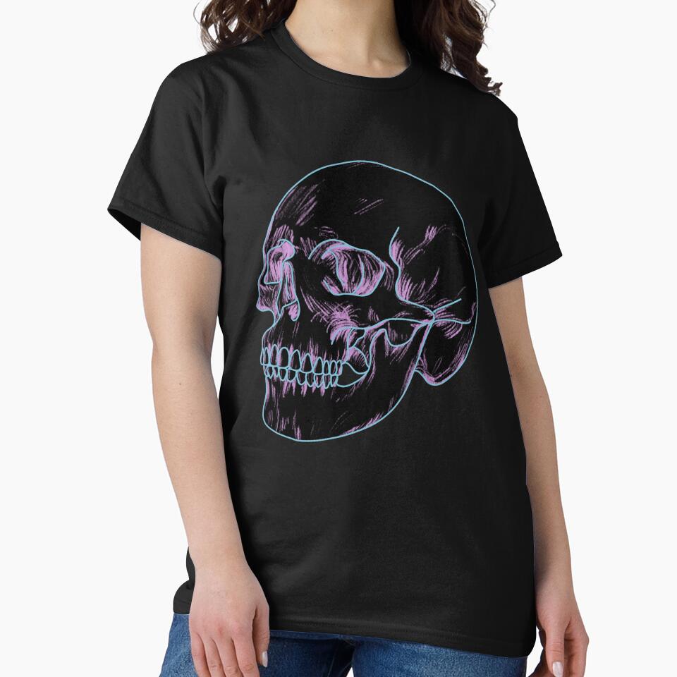 grunge black skull by sotterraty T-Shirts, Hoodie, Sweatshirt | BlankRebels.com (Image 2)