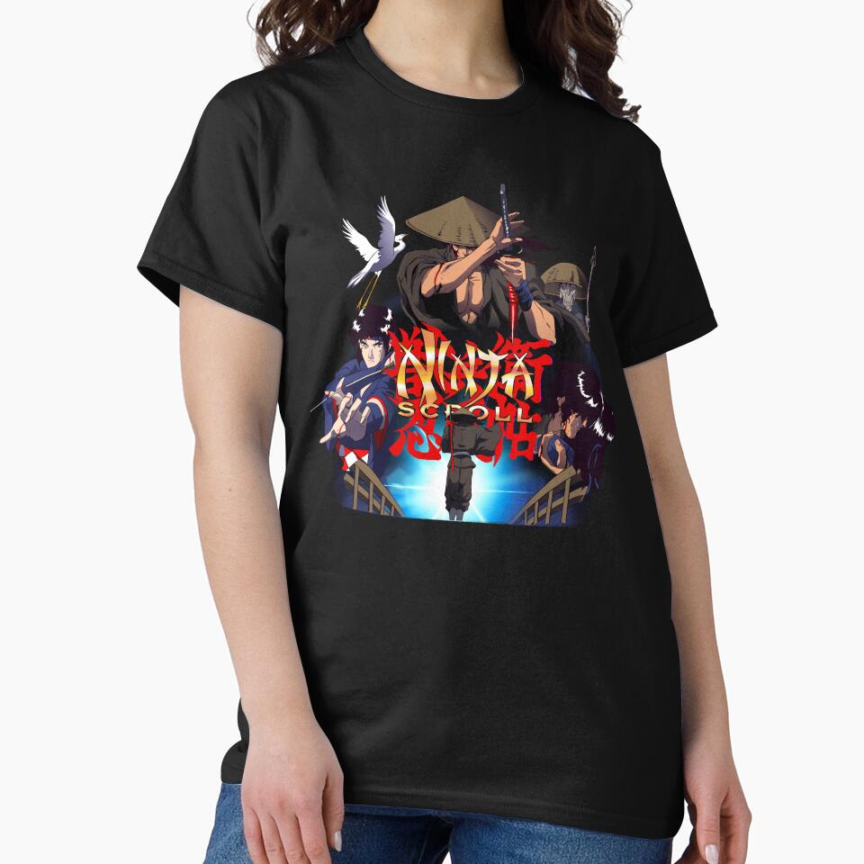 Vintage Anime Ninja Scroll T-Shirts, Hoodie, Sweatshirt