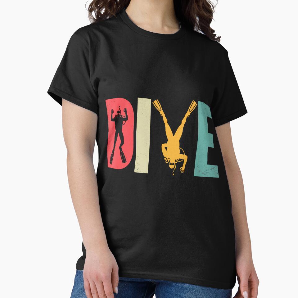 Vintage Scuba Diving Retro Ocean Scuba by CandyceMillie T-Shirts, Hoodie, Sweatshirt | BlankRebels.com (Image 2)
