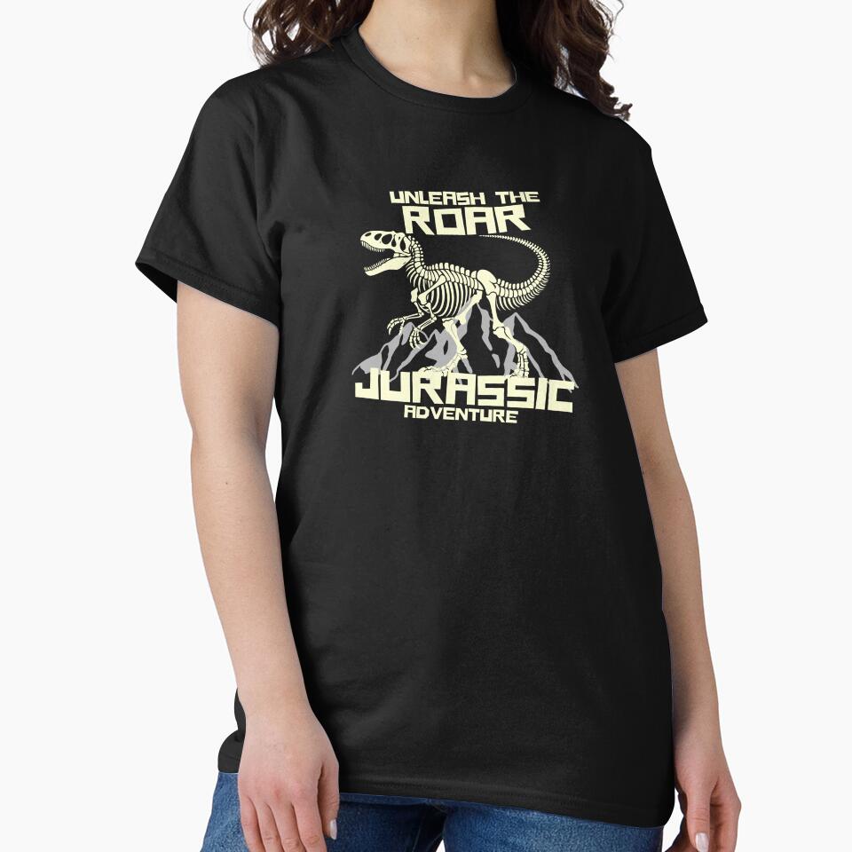 Jurassic Adventure - Unleash The Roar by The magic  Yellow bus T-Shirts, Hoodie, Sweatshirt | BlankRebels.com (Image 2)
