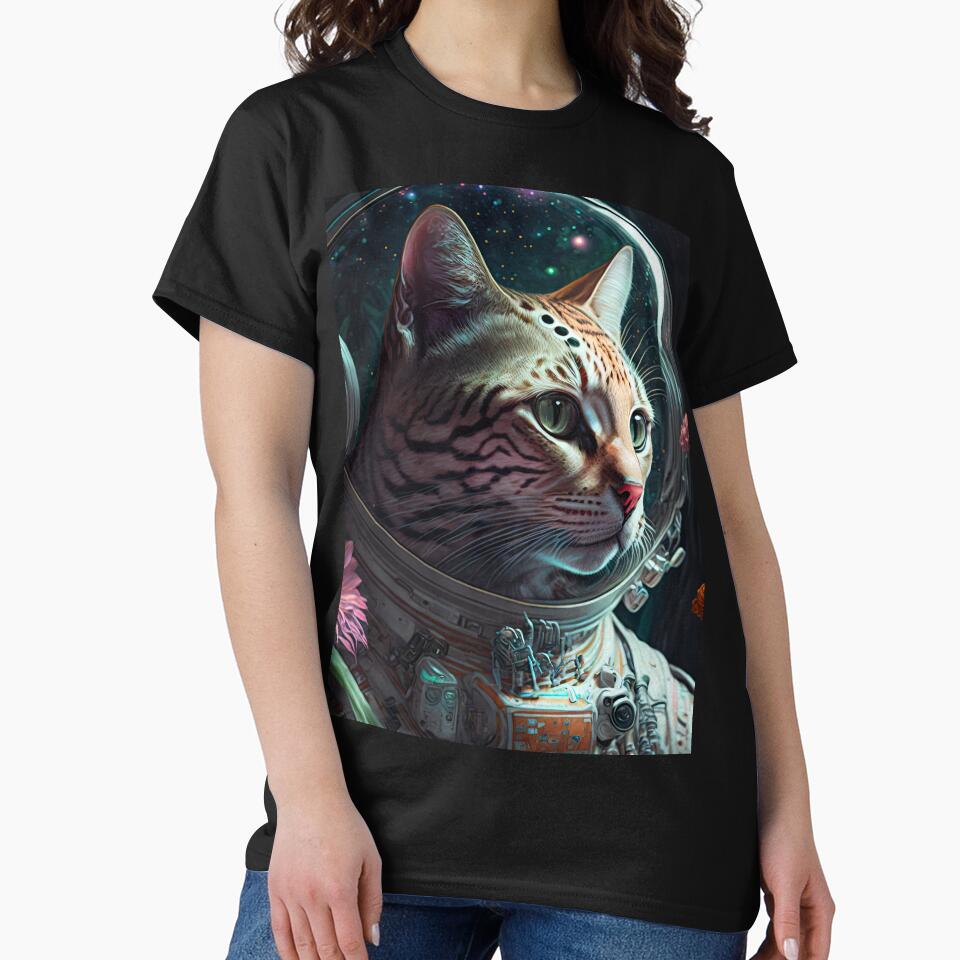 Gerard The Bengal Cat Astronaut Cat Space Cat 4 by idreamaboutcats T-Shirts, Hoodie, Sweatshirt | BlankRebels.com (Image 2)