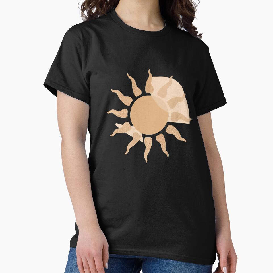 Sand Sunburst Minimalist Design by Erik Visnievskij T-Shirts, Hoodie, Sweatshirt | BlankRebels.com (Image 2)