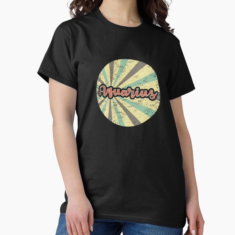 Retro Aquarius by autlu T-Shirts, Hoodie, Sweatshirt | BlankRebels.com (Image 2)