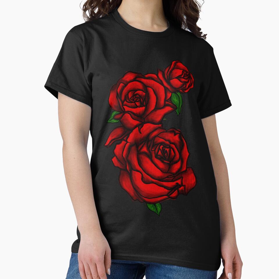 Dark Red Roses by paviash