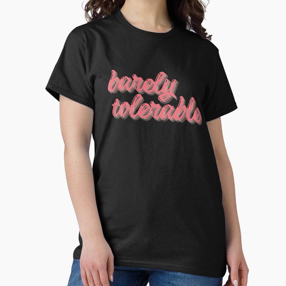 Pride and Prejudice - Barely Tolerable by RainyDayReader T-Shirts, Hoodie, Sweatshirt | BlankRebels.com (Image 2)