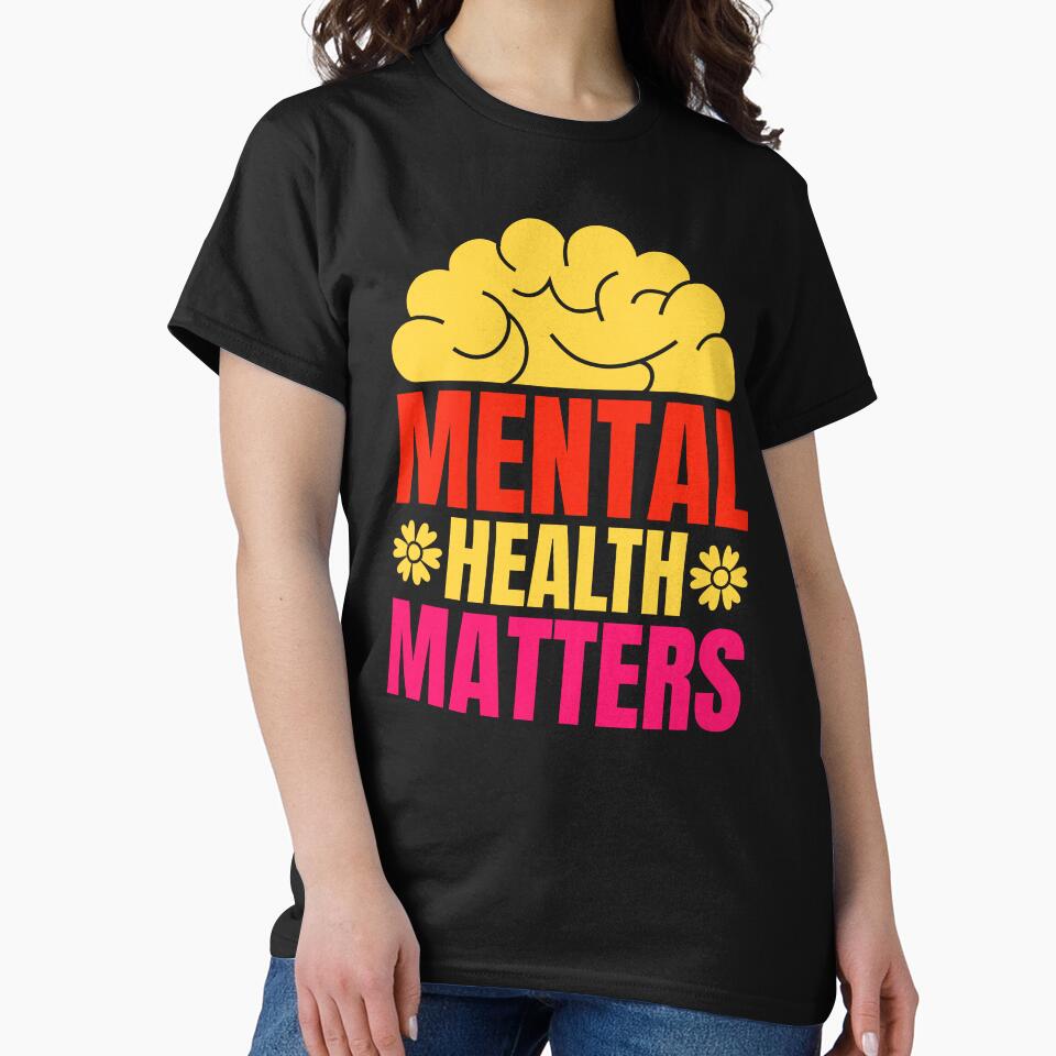 Mental Health Matters by Designx99Shirt T-Shirts, Hoodie, Sweatshirt | BlankRebels.com (Image 2)