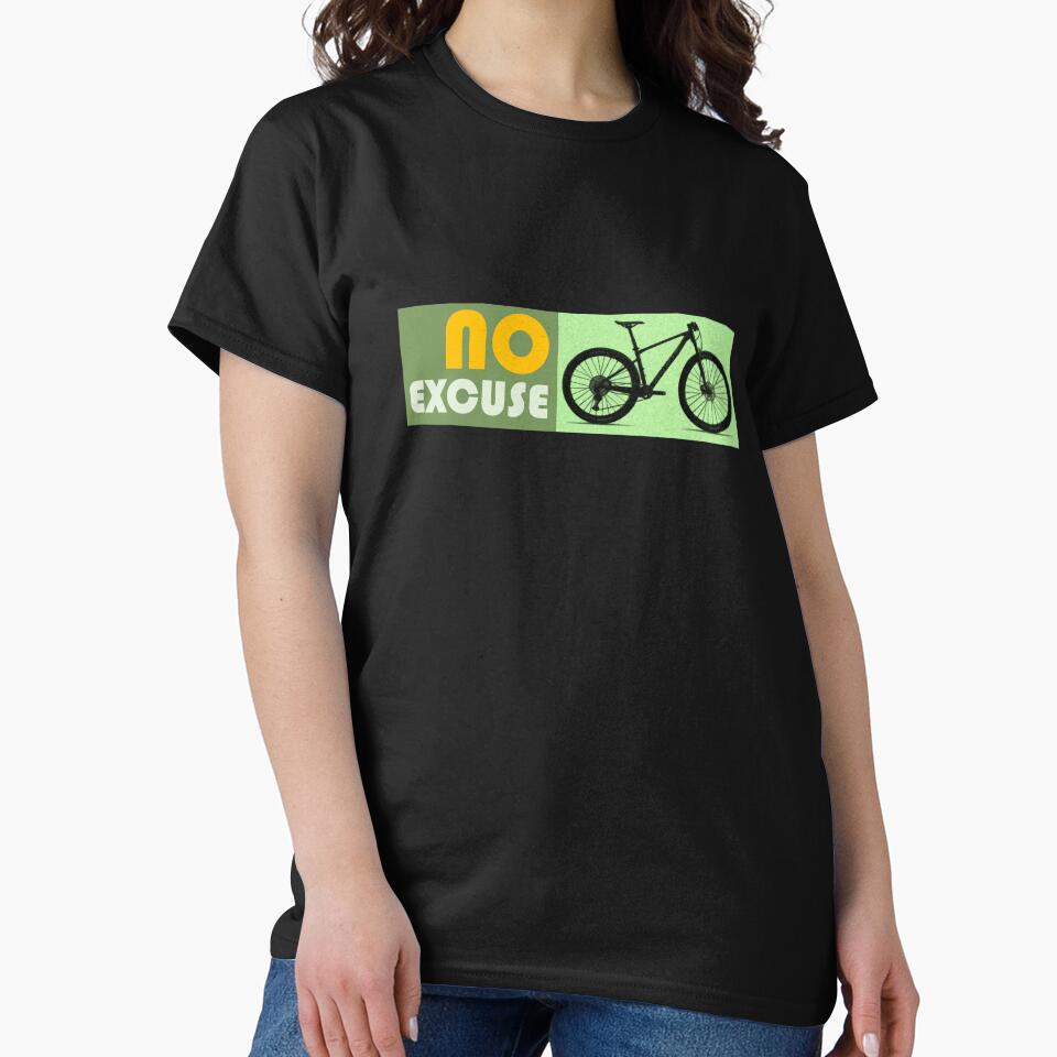 No Excuse MTB by Gravelymas T-Shirts, Hoodie, Sweatshirt | BlankRebels.com (Image 2)