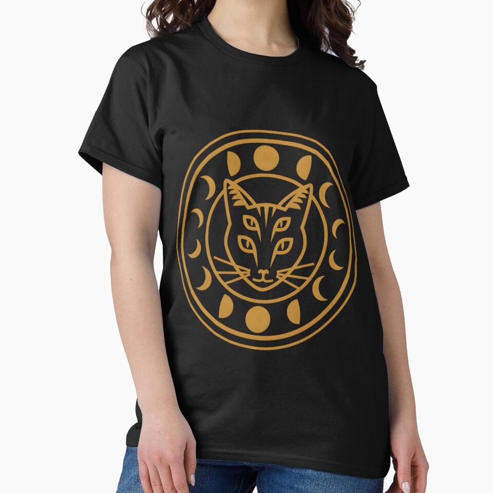 Moon Phase Cat – Four-Eyed Familiar by WheatDraft T-Shirts, Hoodie, Sweatshirt | BlankRebels.com (Image 2)