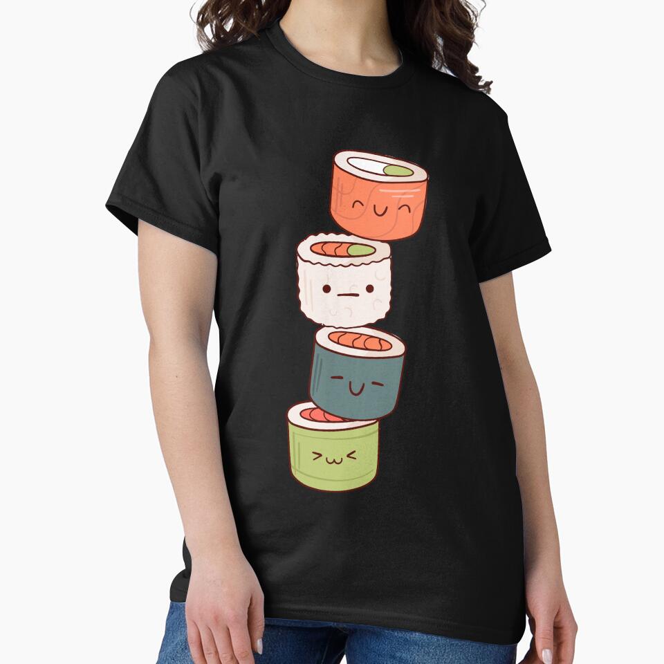 sushi smiles by FLOWER--ART T-Shirts, Hoodie, Sweatshirt | BlankRebels.com (Image 2)