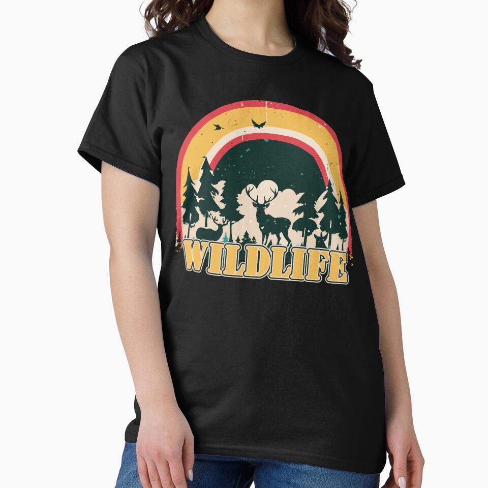 Vintage Majestic Stag Wildlife by BNCH44 T-Shirts, Hoodie, Sweatshirt | BlankRebels.com (Image 2)