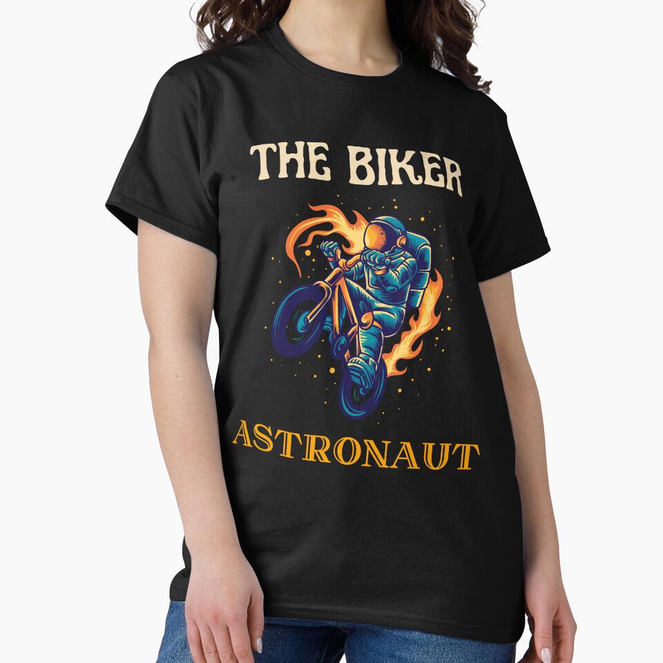 THE BIKER ASTRONAUT by MJ96-PRO T-Shirts, Hoodie, Sweatshirt | BlankRebels.com (Image 2)