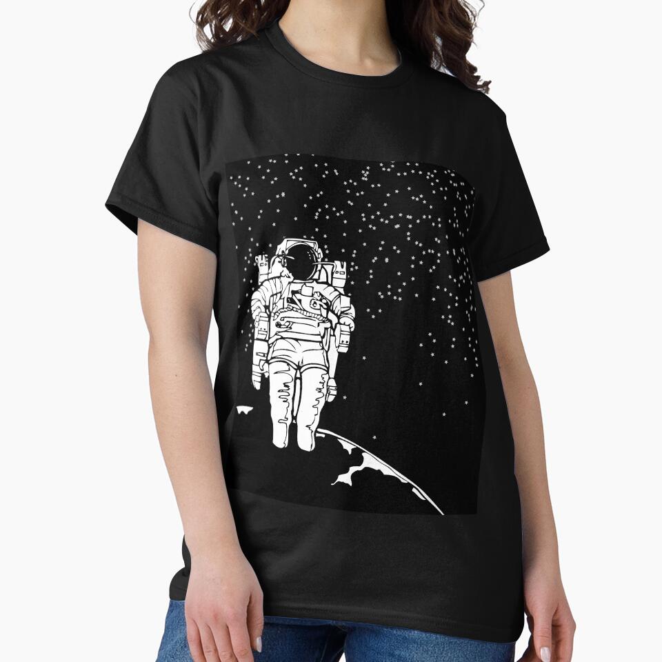Astronaut in a Star Galaxy by Rnimje17 T-Shirts, Hoodie, Sweatshirt | BlankRebels.com (Image 2)