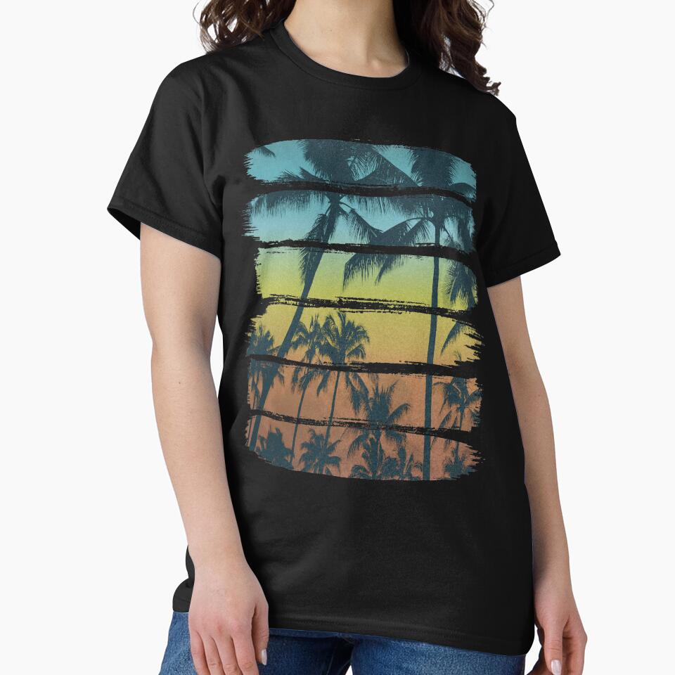 Tropical Brush Strokes by maryedenoa T-Shirts, Hoodie, Sweatshirt | BlankRebels.com (Image 2)