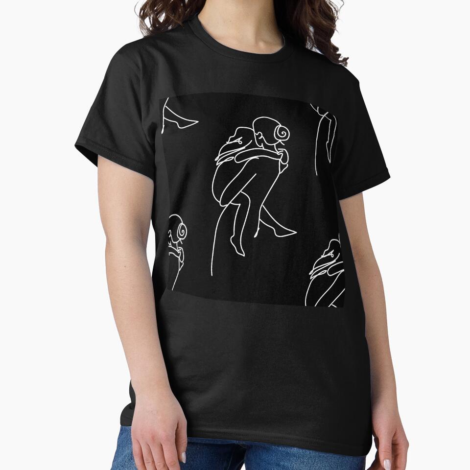 black happy mothers day line drawing by Gossip Rag T-Shirts, Hoodie, Sweatshirt | BlankRebels.com (Image 2)