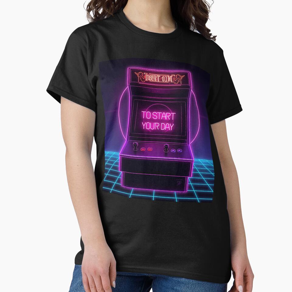 Retro Gamer Energy by MysticOMG T-Shirts, Hoodie, Sweatshirt | BlankRebels.com (Image 2)