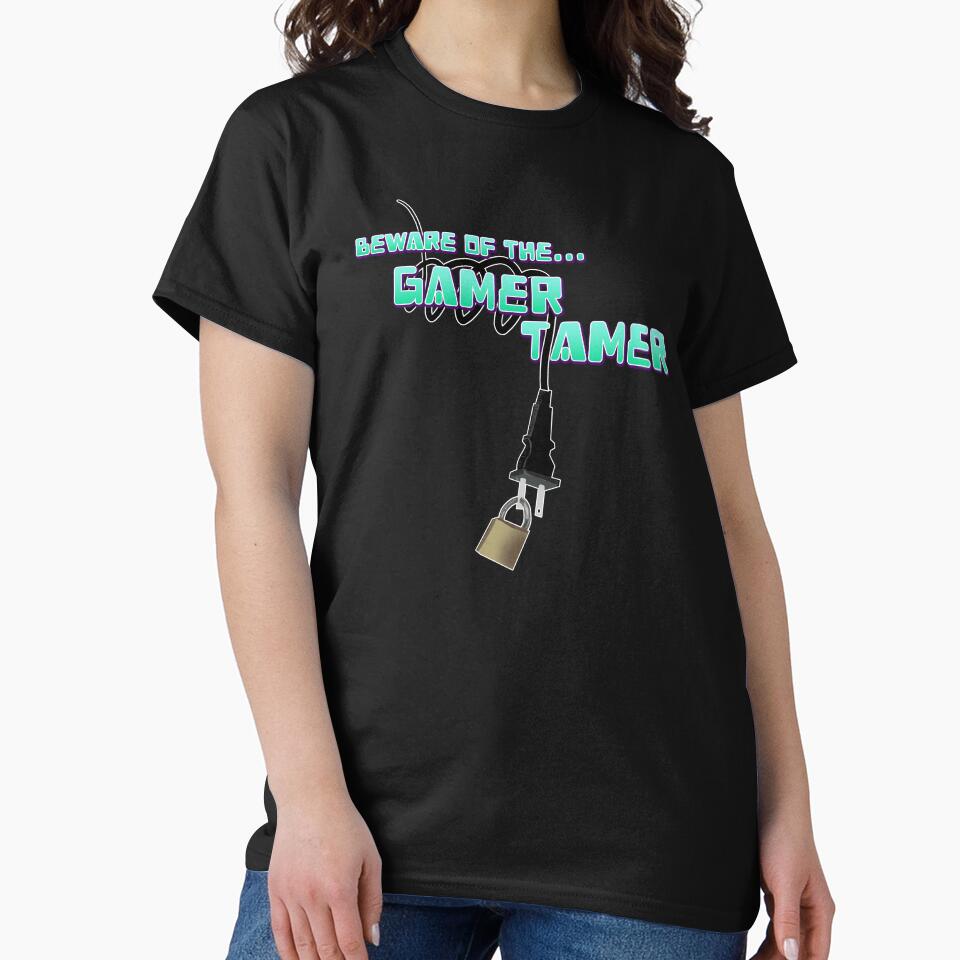 Beware of the Gamer Tamer by JoseloRochaArt T-Shirts, Hoodie, Sweatshirt | BlankRebels.com (Image 2)