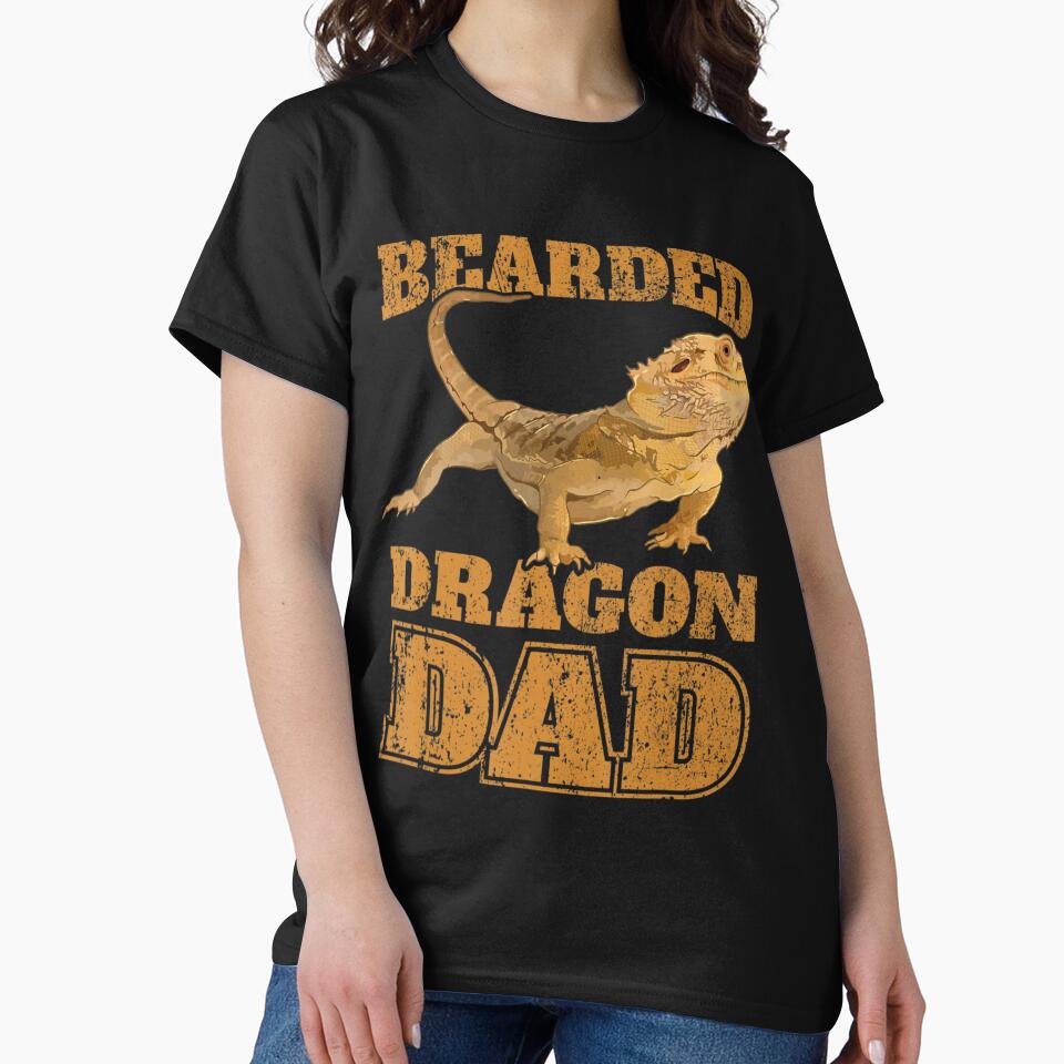 Bearded Dragon Dad Bearded Dragon Papa Father by TamiaKub T-Shirts, Hoodie, Sweatshirt | BlankRebels.com (Image 2)