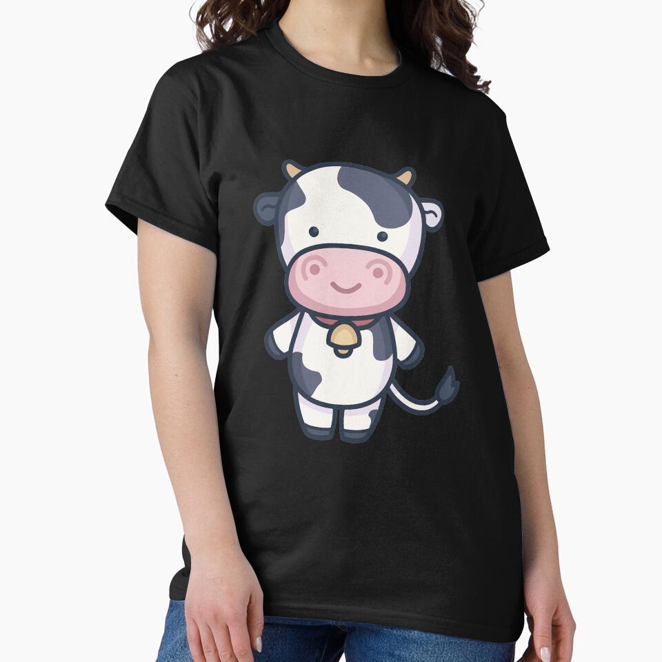 Vacas Kawaii White by Coder-T T-Shirts, Hoodie, Sweatshirt | BlankRebels.com (Image 2)