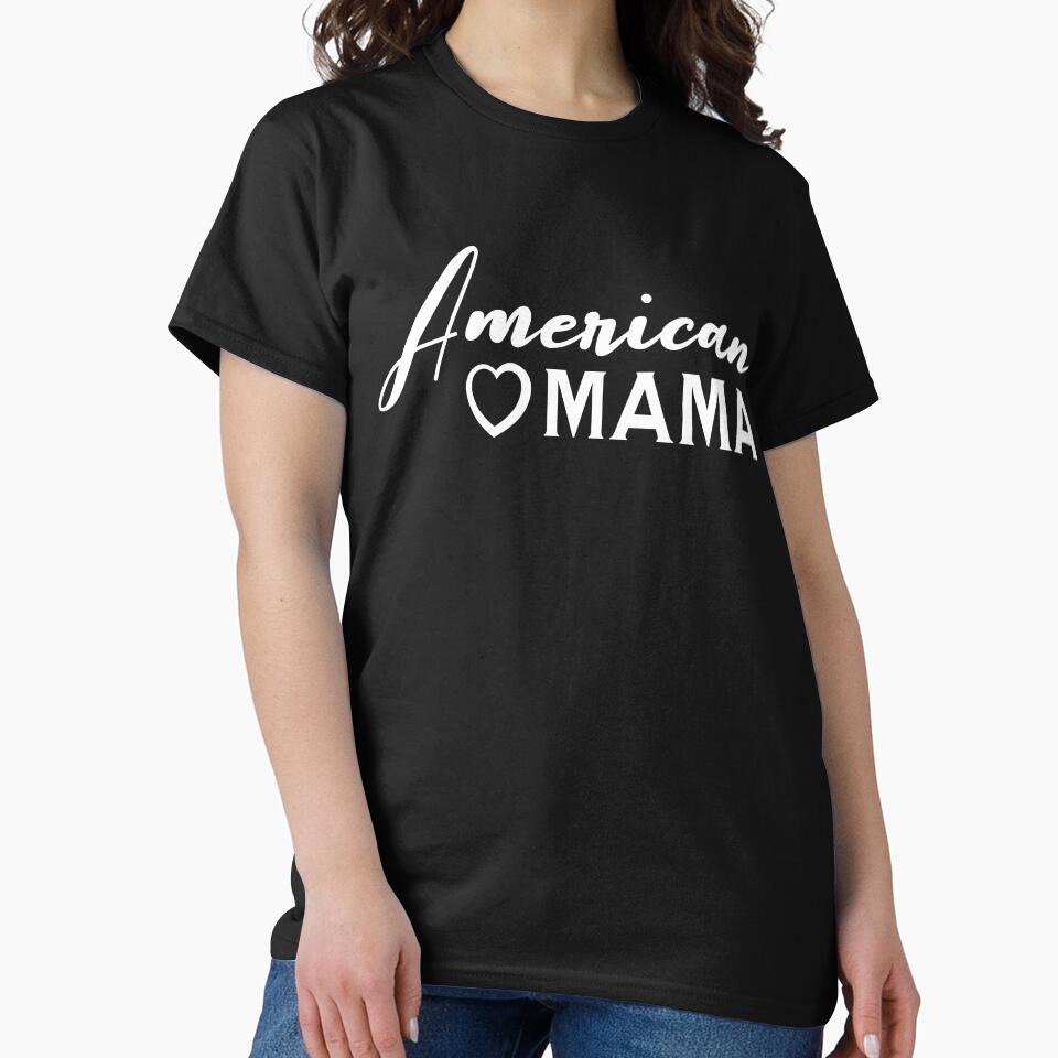 American Mama by LaawoopX T-Shirts, Hoodie, Sweatshirt | BlankRebels.com (Image 2)