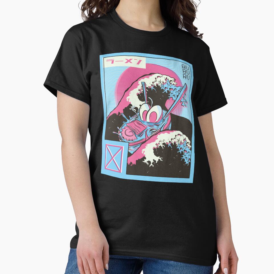 RAMEN NOODLE VAPORWAVE T-SHIRT TEE SWEATER HOODIE GIFT PRESENT by Timcito Sweatshirt | BlankRebels.com (Image 2)