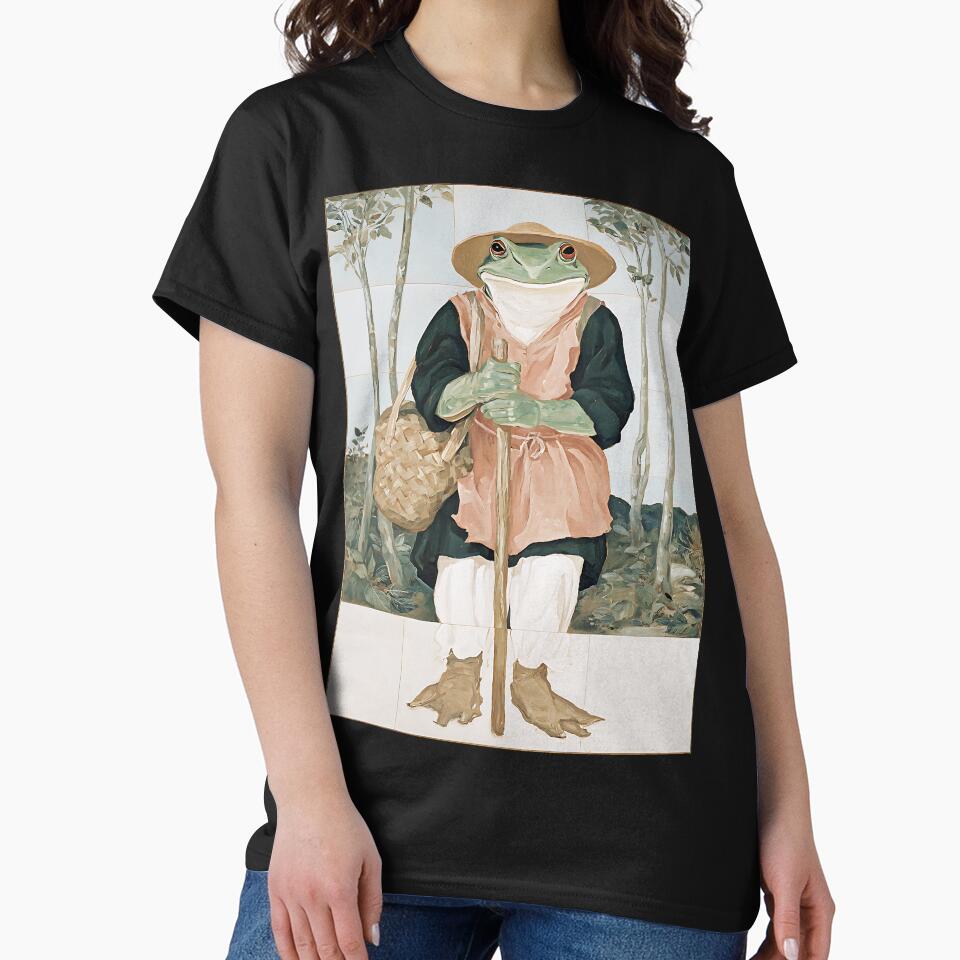 The Cozy Cottagecore Frog by bapupa T-Shirts, Hoodie, Sweatshirt | BlankRebels.com (Image 2)