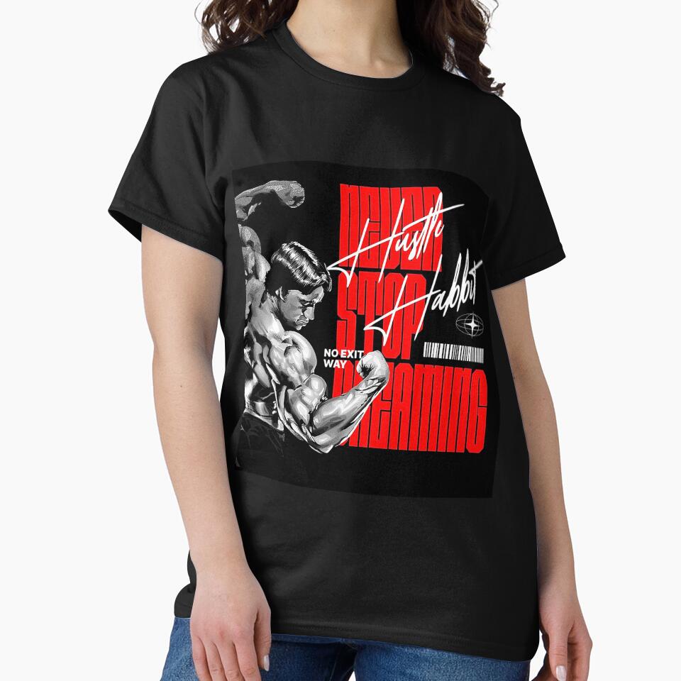 Hustle Stop Dreaming – Gym Motivation Streetwear Design by Unstocks T-Shirts, Hoodie, Sweatshirt | BlankRebels.com (Image 2)