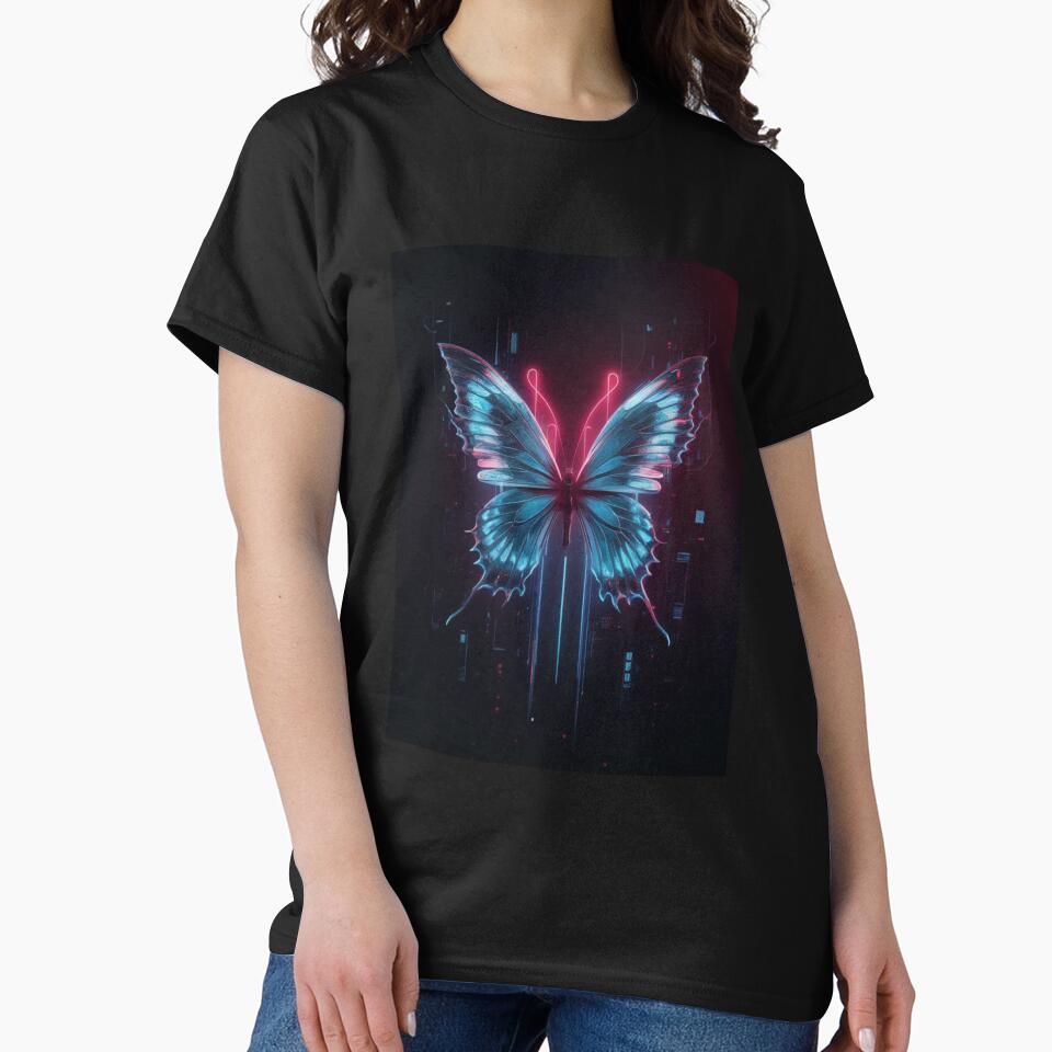 Synthetic Butterflies by McVrax T-Shirts, Hoodie, Sweatshirt | BlankRebels.com (Image 2)
