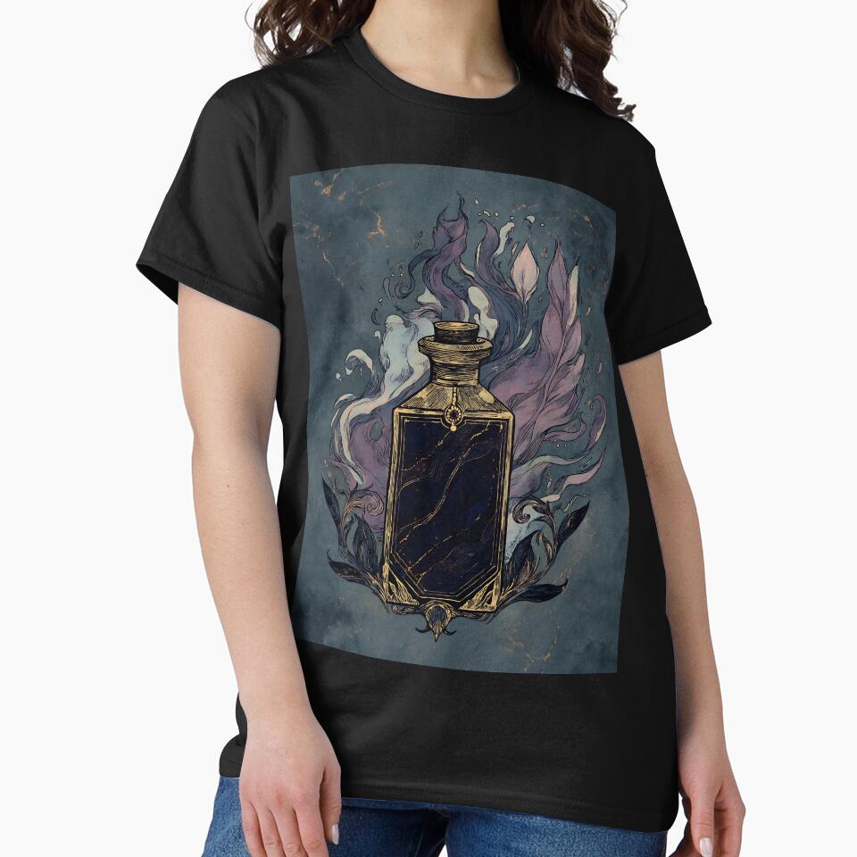 Antique Dark Academia Ink Bottle by bapupa T-Shirts, Hoodie, Sweatshirt | BlankRebels.com (Image 2)