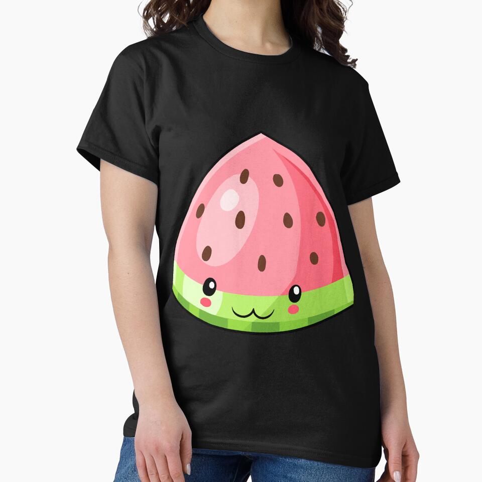 Kawaii Watermelon Fruit T-Shirts, Hoodie, Sweatshirt