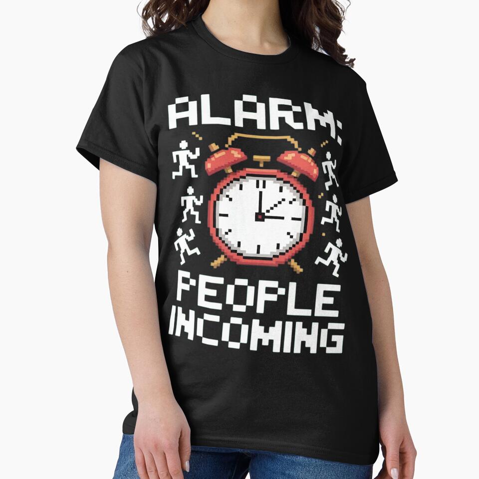 People Incoming Funny Introvert by ArnethiaHoward T-Shirts, Hoodie, Sweatshirt | BlankRebels.com (Image 2)