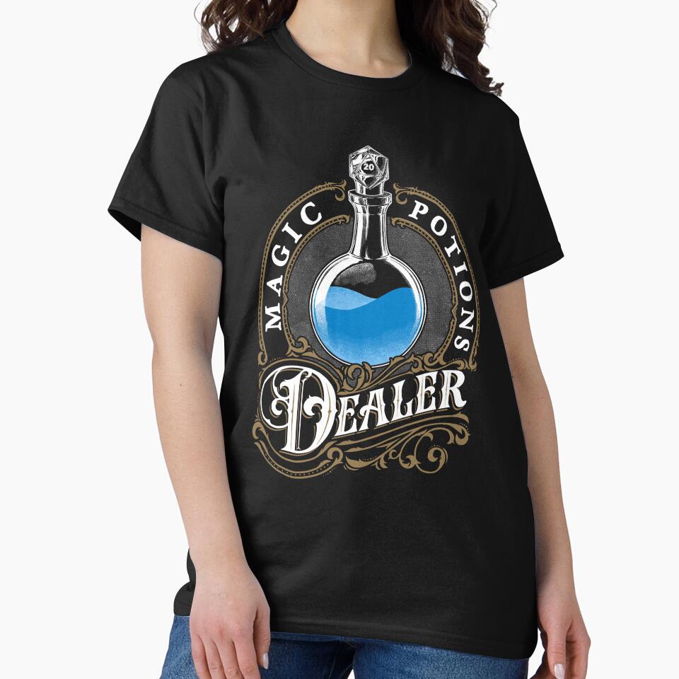 RPG - Magic Potion Dealer - Mana by Studio Mootant T-Shirts, Hoodie, Sweatshirt | BlankRebels.com (Image 2)