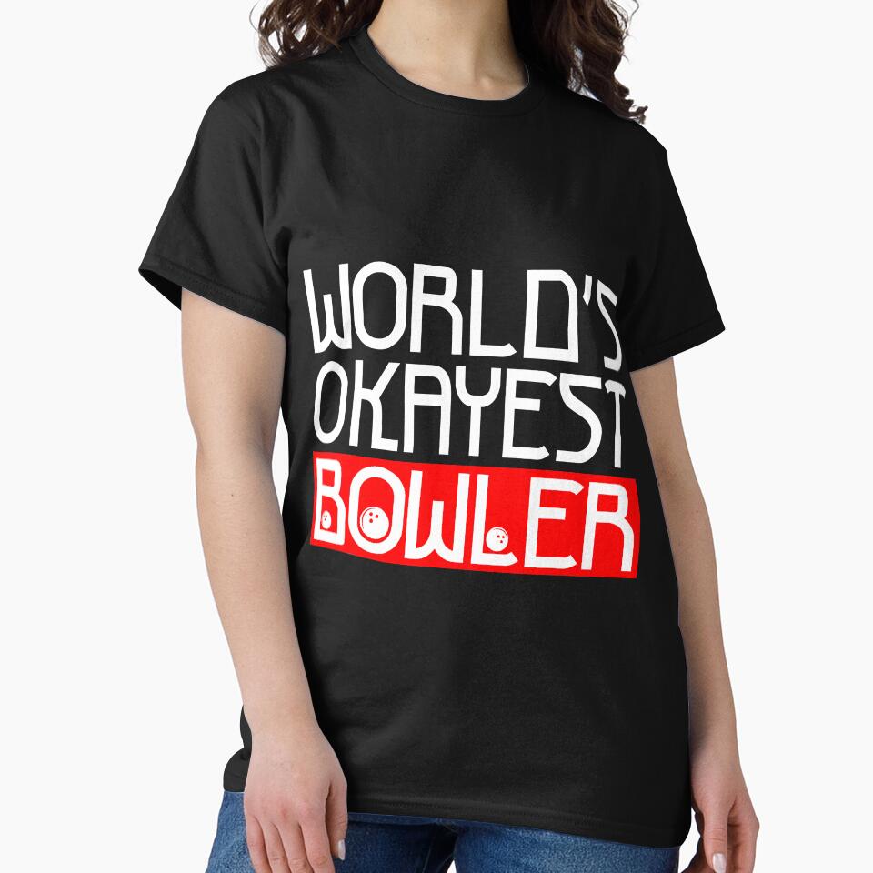 Worlds Okayest Bowler Funny Novelty by BundlerVq T-Shirts, Hoodie, Sweatshirt | BlankRebels.com (Image 2)