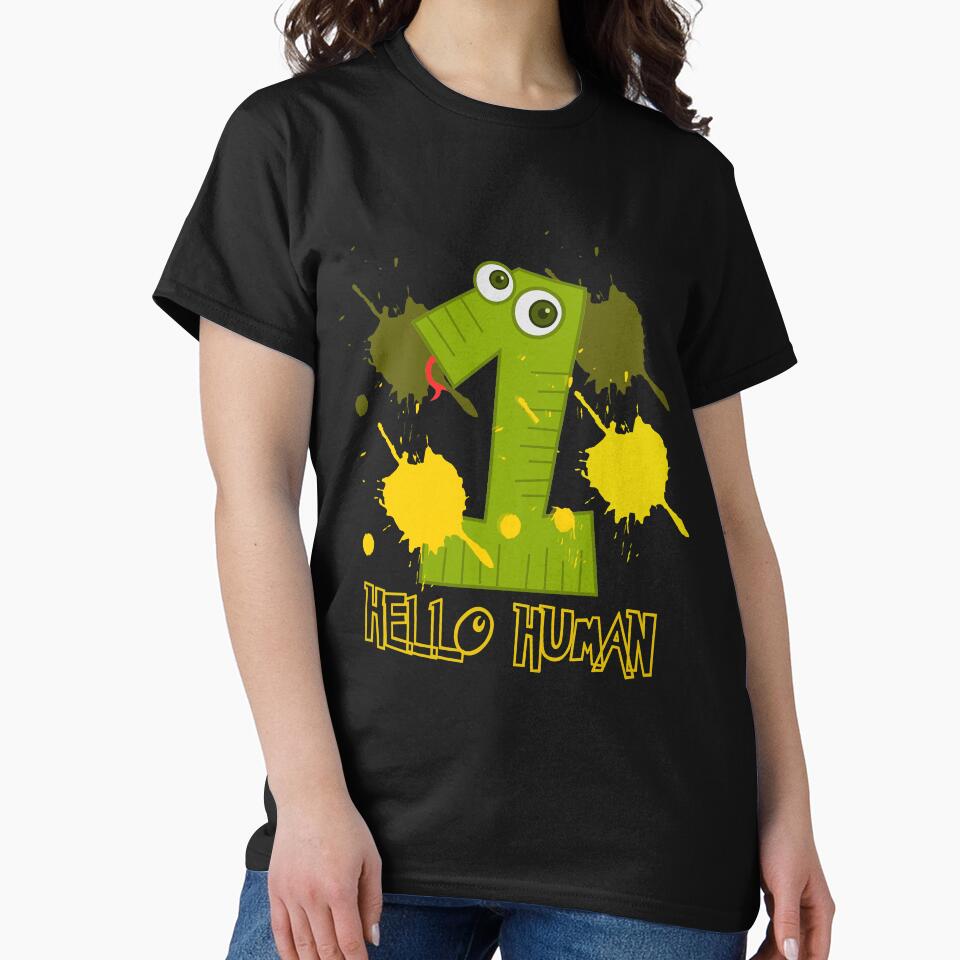 hello human, snake by ESAMSTORE T-Shirts, Hoodie, Sweatshirt | BlankRebels.com (Image 2)