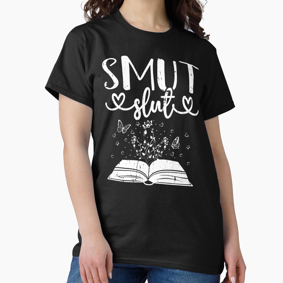 Smut Slut Funny Romance Book Lover Reading Reader by Sinful Charm T-Shirts, Hoodie, Sweatshirt | BlankRebels.com (Image 2)