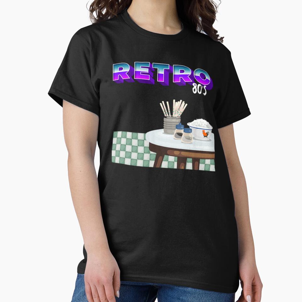 Retro 80's Coffee Shop Kopitiam by darknessjeff86 T-Shirts, Hoodie, Sweatshirt | BlankRebels.com (Image 2)