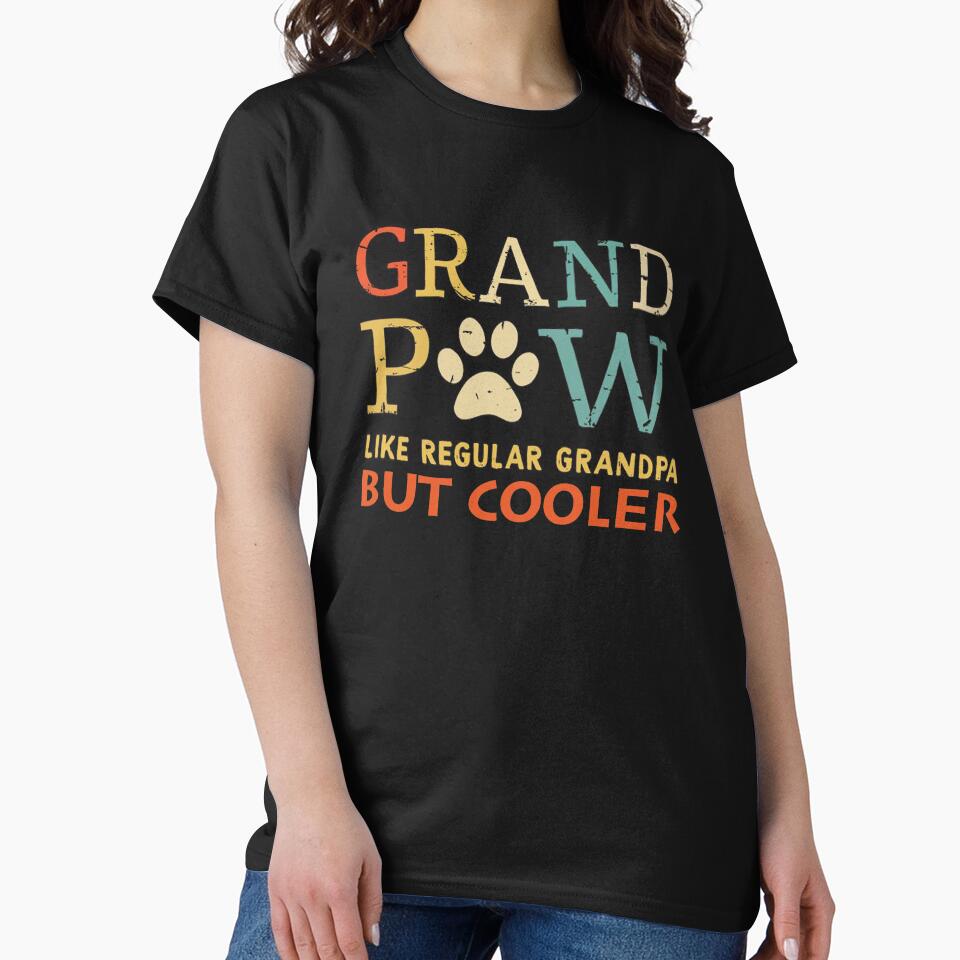 Fathers Day Gift Vintage Grandpa Gift Dog Lover Gift Quotes by wacky01pc T-Shirts, Hoodie, Sweatshirt (Image 2)