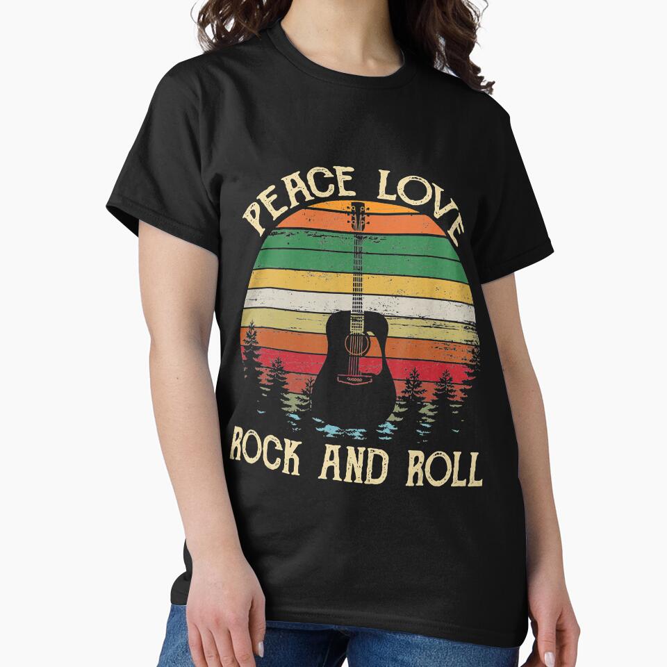 Vintage Hippie Van Flower Bus With Peace Sign Gift 60s 70s by AntonetteSimo T-Shirts, Hoodie, Sweatshirt (Image 2)