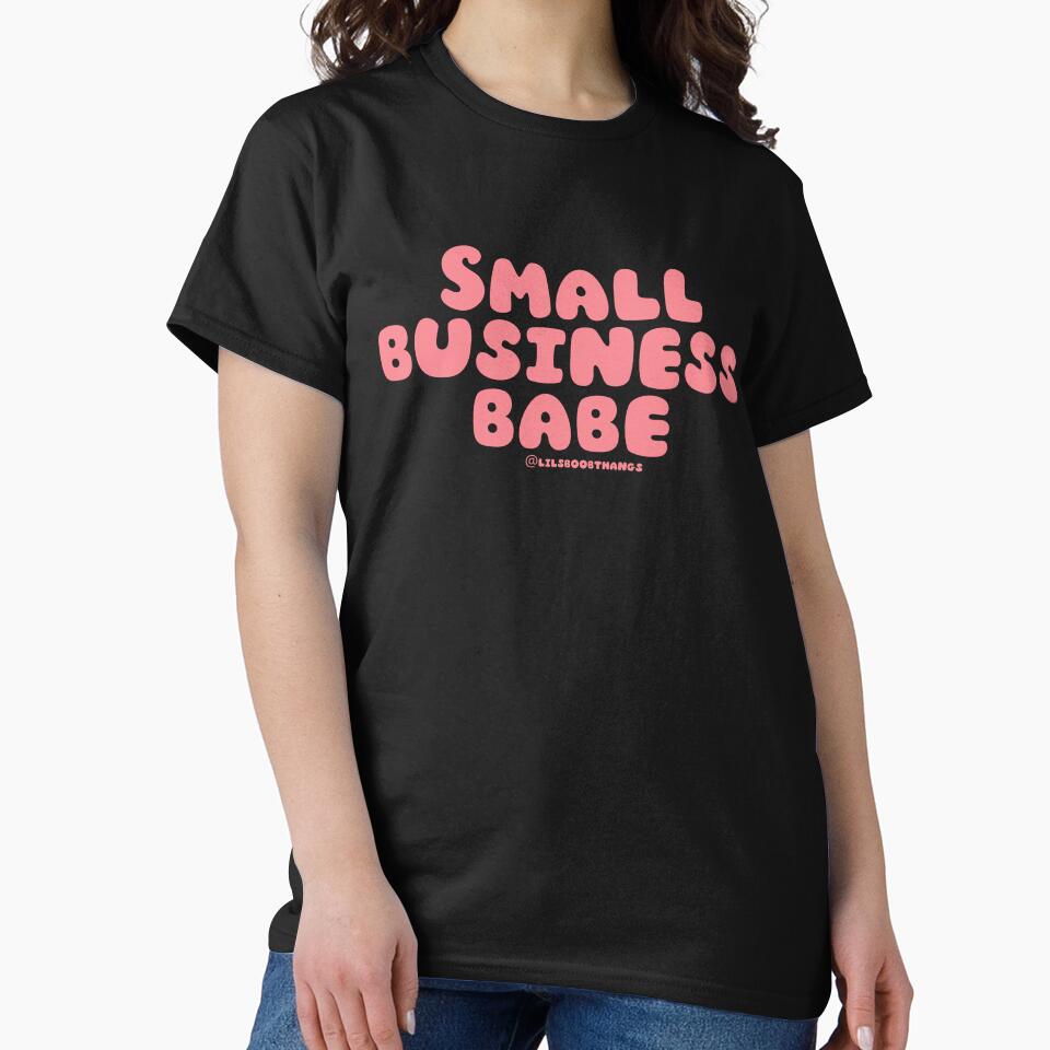 Small business babe, 11a | @lilsboobthangs by lilsboobthangs T-Shirts, Hoodie, Sweatshirt | BlankRebels.com (Image 2)