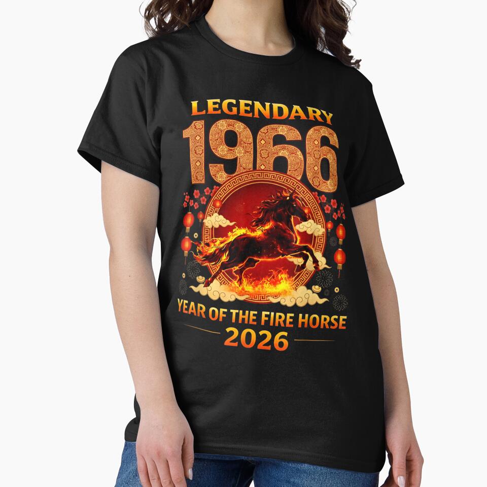 Year of The Horse Lunar Chinese New Year Fire Horse 2026 by ivotee T-Shirts, Hoodie, Sweatshirt | BlankRebels.com (Image 2)