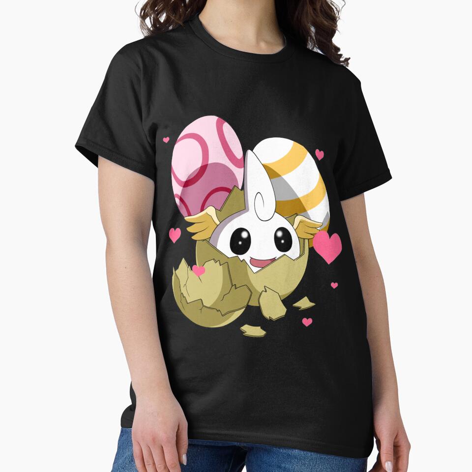 Chibi Puttimon Mini Angel Digimon Classic T-Shirts, Hoodie, Sweatshirt