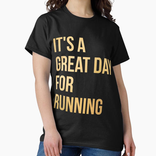It's a Great Day for Running in Gol| Perfect Gift by sherricam T-Shirts, Hoodie, Sweatshirt | BlankRebels.com (Image 2)
