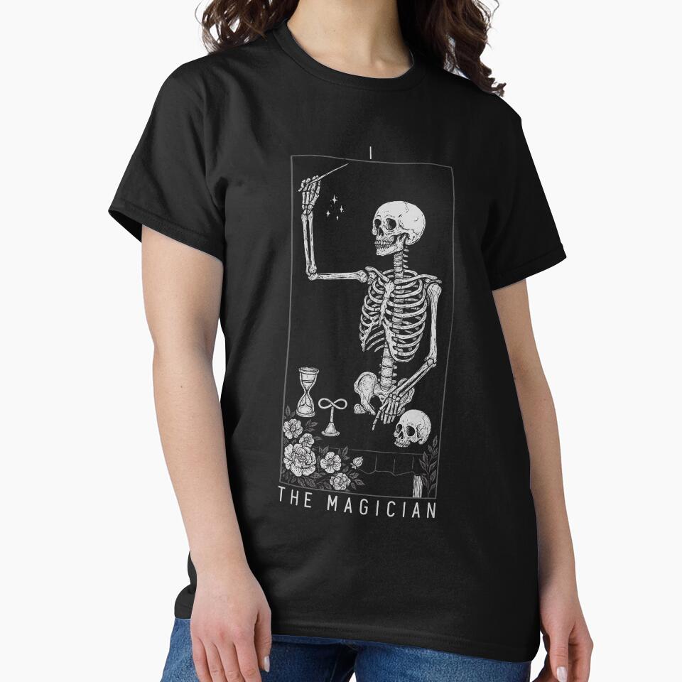 The Magician - Major Arcana - Skeleton Tarot Cards by Boriken Brujas T-Shirts, Hoodie, Sweatshirt | BlankRebels.com (Image 2)