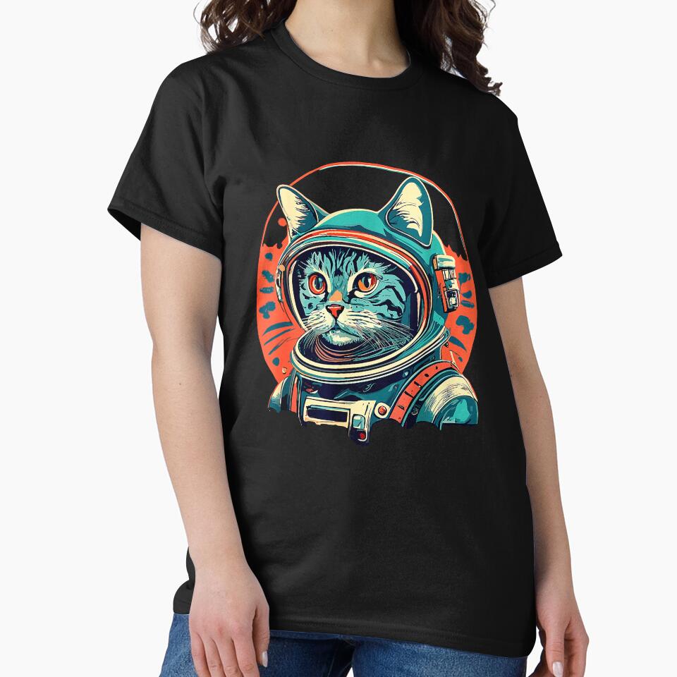 Space Kitty | Galaxy Cat | Catstronaut | Cat Astronaut for Men Women Girls Kids by Animal-Replicas T-Shirts,... (Image 2)